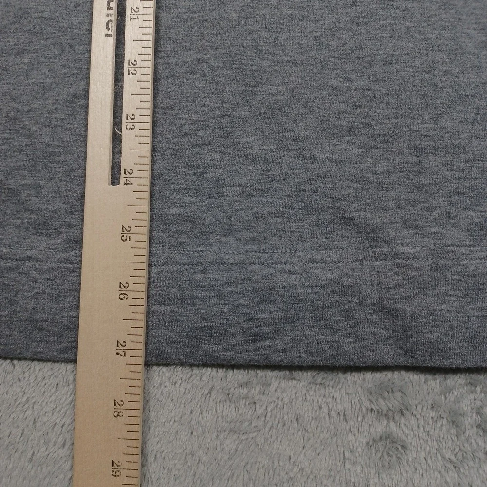 Banana Republic Sweater Mens XL Gray 1/4‎ Zip Hooded Preppy Casual